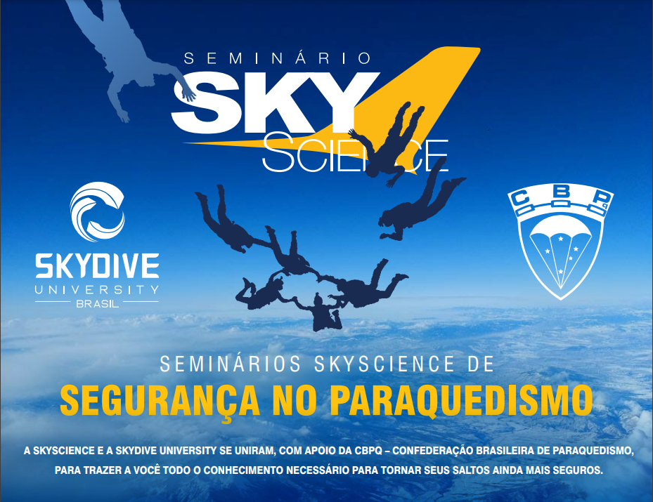 Seminário SkyScience de Segurança no Paraquedismo