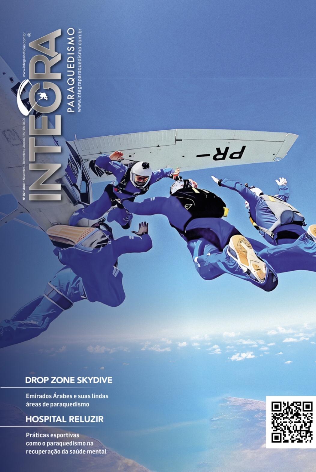 2ª EDIÇÃO REVISTA INTEGRA PARAQUEDISMO