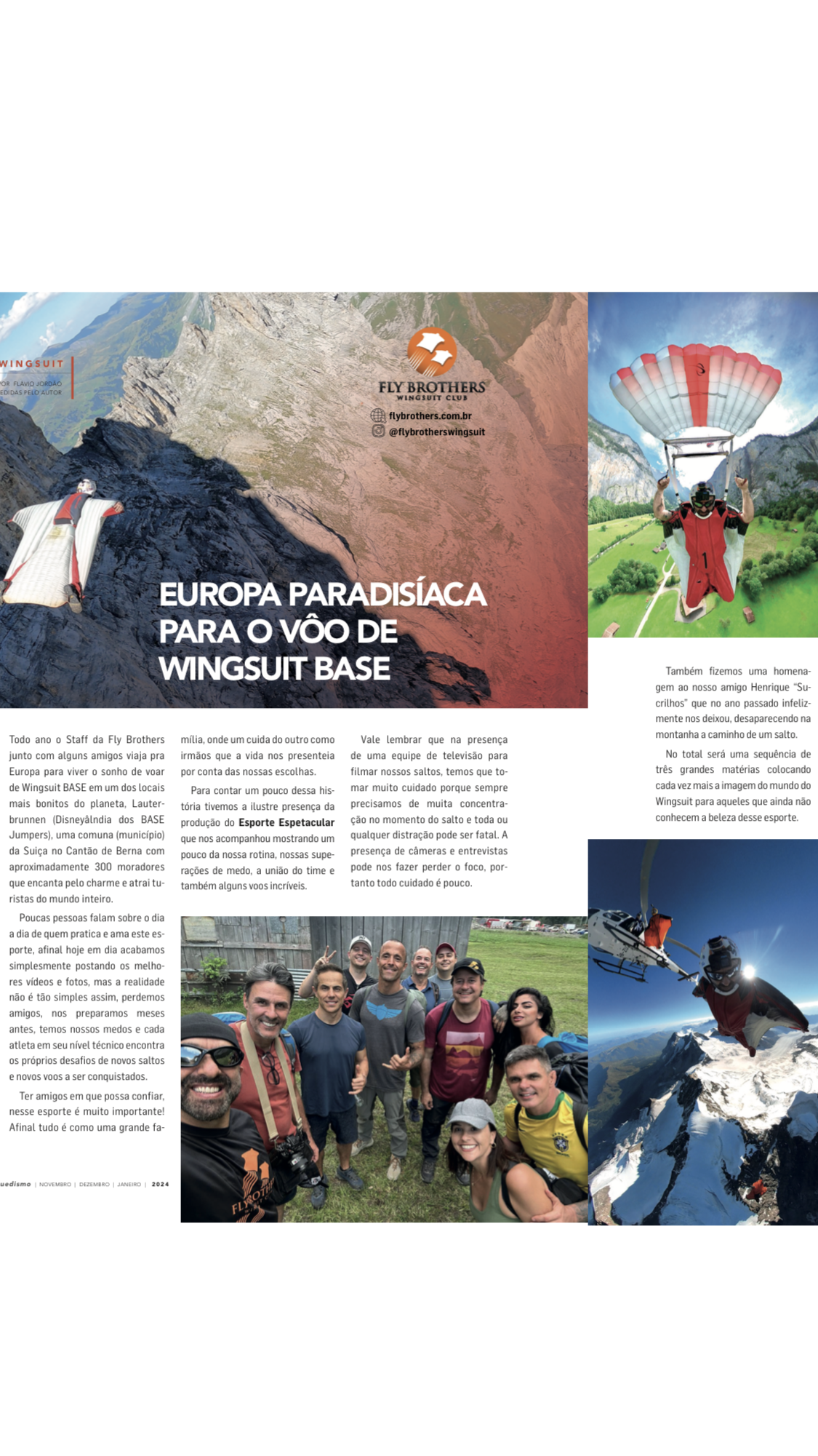 Fly Brothers na Disneylândia dos Base Jumpers