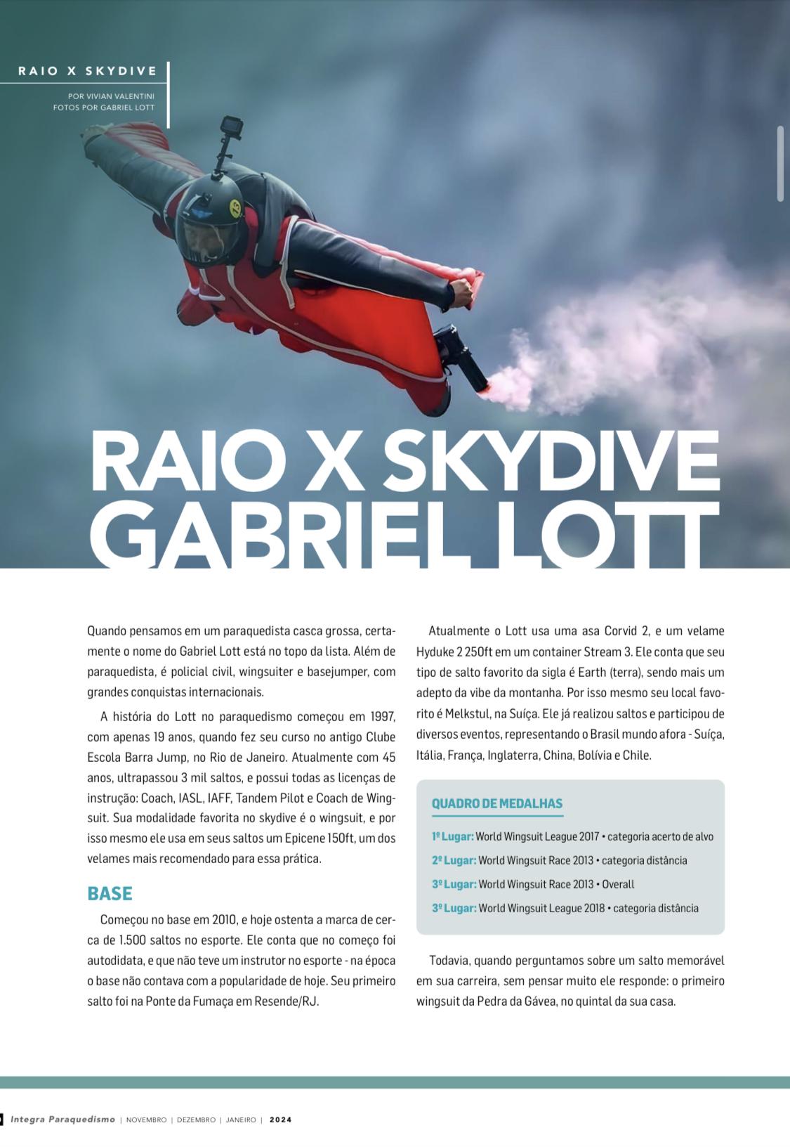 Gabriel Lott Paraquedista Casca Grossa