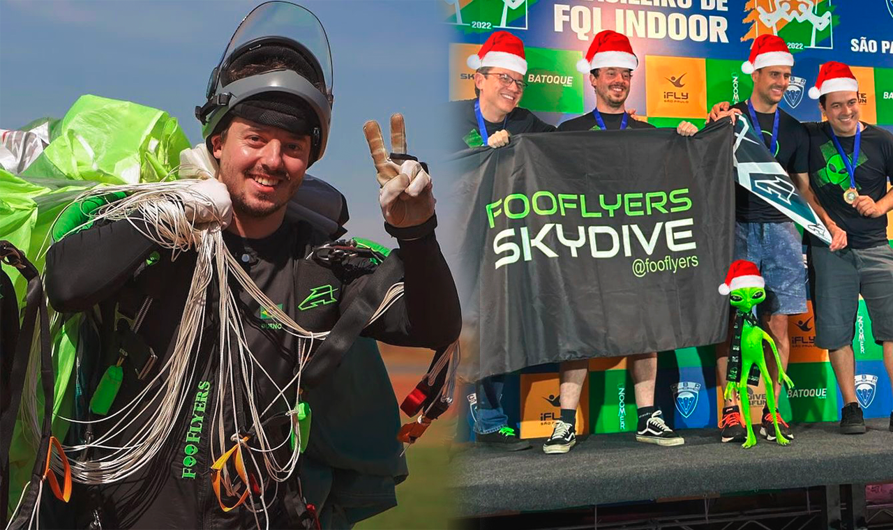 Do Primeiro Salto ao Pódio: A Trajetória de Paulo Bueno no Paraquedismo
