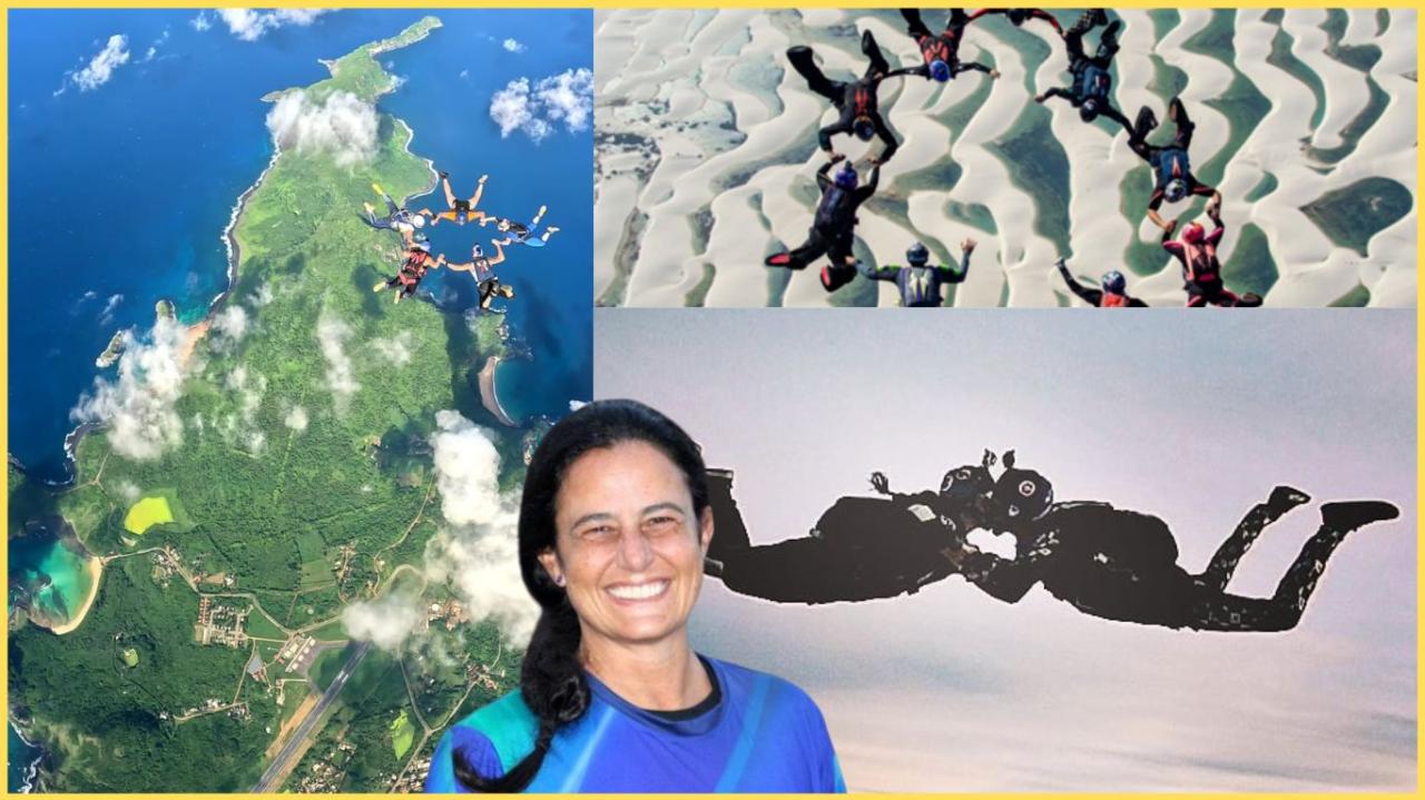 Amizades Que Voam: A Experiência de Débora no Paraquedismo