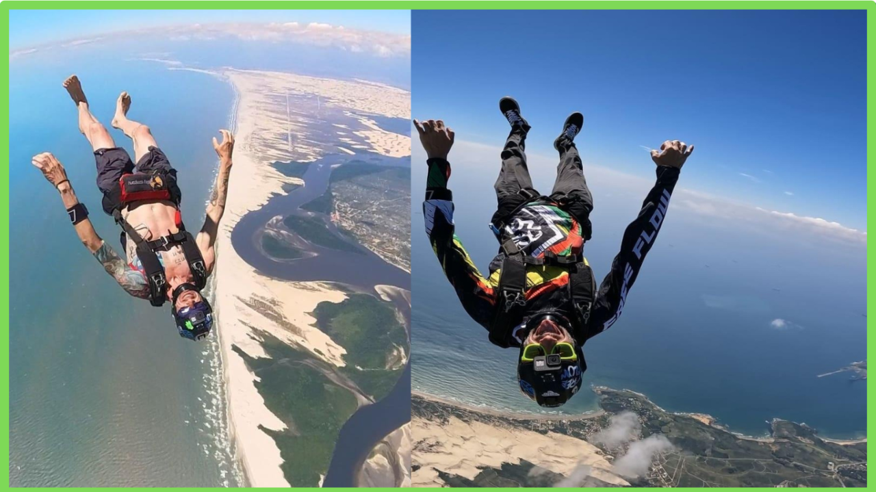 Felipe Longo: De Surfista a Atleta de Paraquedismo