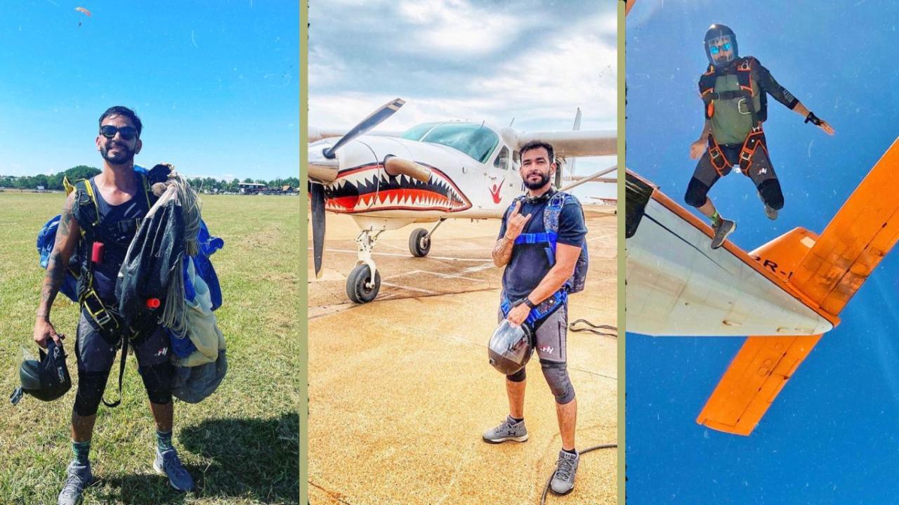 Darlei e Sua Aventura no Paraquedismo: Do Acaso ao Amor pelo Céu