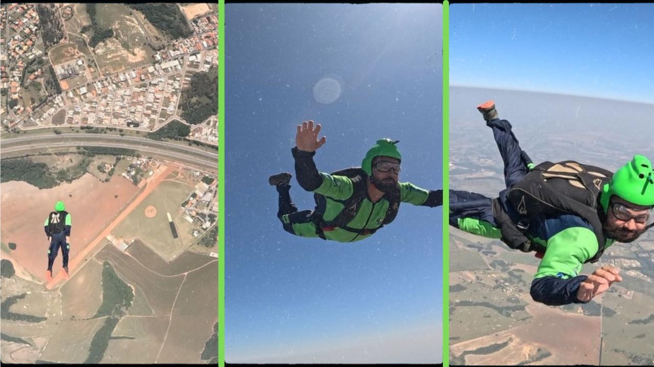 Roni Barros Teixeira: Do Sonho à Realidade no Mundo do Paraquedismo