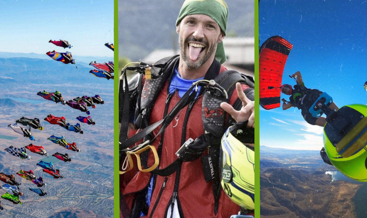 Do Salto ao Recorde: A Jornada de Cássio Velloso no Wingsuit