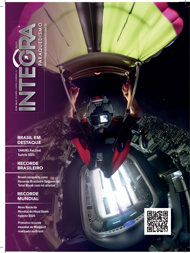 8ª EDIÇÃO REVISTA INTEGRA PARAQUEDISMO